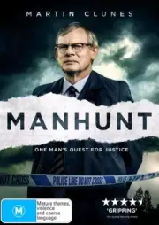 Manhunt: Martin Clunes (DVD, 2019) NEW