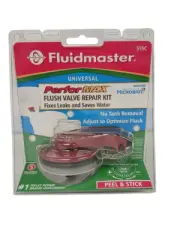 Fluidmaster 555C Universal PerforMax Flush Valve Toilet Repair Kit Fixes Leaks