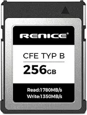 CFexpress Type B 256GB Card Camera Memory Cards NVMe PCIe 3.0 TLC Flash Memory Card Max. Read 1780MB/s