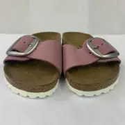 Birkenstock New w/ Box Madrid Big Buckle Orchid Nubuck Leather Reg Select Size