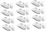 NULYLU Hydroponics 24pcs Planting Cups Mesh Support Net for Vegetables Flowers