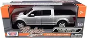Motor Max 2019 Ford F-150 Limited Crew Cab, Silver 79364SIL - 1/27 Scale Diecast Model Toy Car