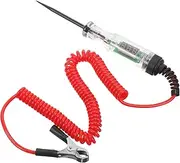 Car Battery Tester Charger Electrical Tester Electricity Power LED Socket Low Voltage Light Tester Hot Wire Tester Voltage Sensitivity Tester Electric Tester Circuit Tester Plastic