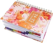 Veemoon Fine Material Writing Book Portable Academic Planner Planner Organizer 2024