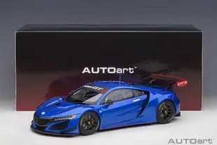 免運現貨汽車模型機車模型奧拓 AUTOART 1:18 本田 NSX GT3 2018 HONDA 謳歌 汽車模型