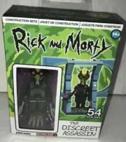 Rick and Morty The Discreet Assassin Figure Construction Set New Adult Swim
