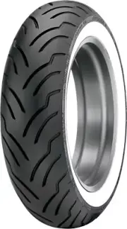 Dunlop American Elite HD Touring Tire 180/65B16 - Wide Whitewall Rear 33AE-57