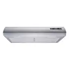 Winflo Under Cabinet Range Hood 30" 300-CFM Stainless w/ Mesh Filter + LED Light