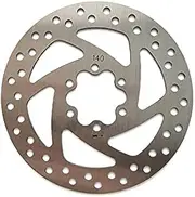 140MM Colorful Brake Disc for Ninebot F20 F30 F40 KUGOO M4 SPEEDWAY 4 ZERO 10 10X Electric Scooter Kaabo Mantis Brake Spare Part (140mm Silver)