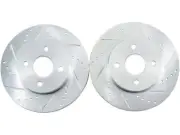 Detroit Axle 59VH35C Front Brake Rotor Set Fits 1992-1995 Mitsubishi Expo Brakes (for: Mitsubishi)