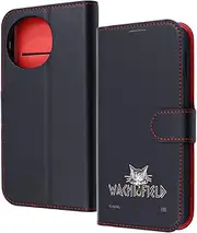 Inglem AQUOS sense9 Cat Dayan Shock Absorption Magnet Belt Simple Notebook Type Leather Case Dayan_WACHIFIELD Logo SH-53E SHG14 Aquos Sense Notebook Type Leather Case Notebook Type Leather Case