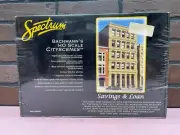 Bachmann Spectrum #88008 HO Scale Savings & Loan Victorian-Era Building NEW!