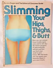 Vintage SLIMMING YOUR HIPS, THIGHS, & Butt Exercise Book