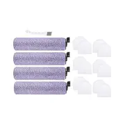 17pcs Roller Brush Filter Cotton For Wd100 Wd101 Wd200 Wd201 Cordless Vacuum Cleaner Replacement Sp