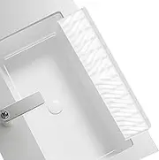 Sink Splash Guard, Kitchen Countertop Protector, Silicone Edge Protector for Bathtub (Clear)