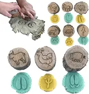 Timber Time Set-Footprint Toys For Preschool, Craft Stamp | Learning Set, Creative Scrapbooking Tools, Fine Engine, Party Accessories, Appetizer Aid