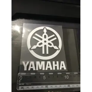 萊特 機車貼紙 YAMAHA 音叉 紀念反光貼紙 適合 馬車 勁戰 BWS SMAX FORCE R3 XMAX