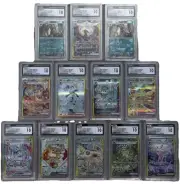 Terastal Festival Master Set - 489 Cards All SAR, SR, UR + CGC 10 Eeveelutions