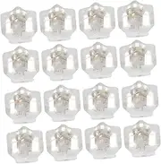 SHINEOFI 16pcs Star Silicone Earring Backs Comfortable Slip Safety Stoppers Durable Earring Locking Backs Unique Stylish Design Ear Protection and Comfort