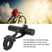 New Handlebar Extension Bracket Multifunction 10cm Aluminum Alloy Tube F