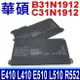 華碩 ASUS B31N1912 原廠規格 電池 C31N1912 VivoBook 14 E410 L410 E510 L510 F414 R552 E410KA E410MA E510KA E510MA F414MA L410KA L410MA L510KA L510MA R552MA