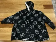 Port Adelaide AFL Team Official Footy Over Sized Flanket Hoody Size S/M