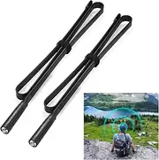 Bingfu Foldable CS Tactical SMA Female Ham Radio Antenna 2-Pack Dual Band VHF UHF 136-520MHz 42.5 inch Antenna for Kenwood Baofeng BF-F8HP UV-5R UV-82 BF-888S GT-3 Ham Two Way Radio Walkie Talkie