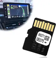 Vrasly GPS SD Card - Latest US & Canada Maps Updated Car Navigation SD Card for Upgrading Your Car GPS Navigation System, 86271-0E075 Car Accessories Compatible with Toyota 4Runner RAV4 Tundra