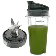 Replacement parts Nutri Blender Pro Extractor Blades and 16oz.Cup with Sip & ...