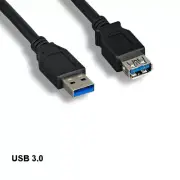 Kentek 6' Spuer Speed USB 3.0 A Extension Cable 5Gbps Sync Charge Connect Data