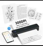 HPRT Portable Printers Wireless for Travel Bluetooth Thermal Printer Compatible