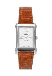 Eterna Women's 2410.41.65.1198 Contessa Two-Hands Leather Watch MSRP $2,495
