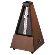 WITTNER Wooden Metronome, Premium Walnut, Matte Finish, 814M