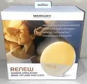 Renew Sunrise Simulation Wake-Up Lamp and Clock