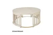 CR Arlo Solid Timber Round Coffee Table