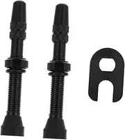 Generic 1 Set Tubeless Bike Tire Stems with Caps Durable Valve Cores Installation Tools Included Compatible with Bikes for Safe and Reliable Performance