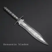 custome handmade damascus steel16"dagger knife handle full damascus