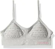 [Calvin Klein] Girls' Seamless Wirefree Comfort Bralette Bra, Soft Crop