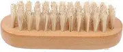 Professional Nail Art Brush Boar Bristle Brush for Nail Dust Removal Cleaning Home Fingernail Brush Scrub Brush for Nail Enthusiasts