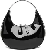 [FantasyBear] Small Purse for women,Trendy Cute Shoulder Bags Small Clutch Hobo Tote Handbag With Double Zipper Closure
