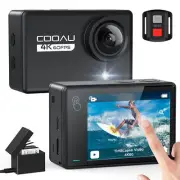 Action Camera 4K 48MP WiFi Camcorder Waterproof DV Sports Cam +Remote Underwater