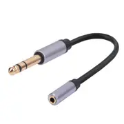 3.5mm Socket Female to 6.35mm TRS 1/4-Inch Jack Plug Male Stereo Audio cable