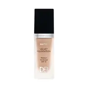 DB Cosmetics Matte Velvet Foundation Lightweight Face Makeup Warm Honey 30ml