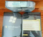 Microsoft Windows 7 Ultimate,SKU GLC-00182,Full Retail Sealed Box,32&64-bit disk