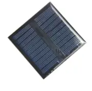 0.45W5V solar panel polycrystalline drop plate rechargeable 3.7V battery 60x60MM