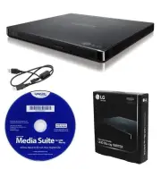 Produplicator LG BP60NB10 Portable 6X Ultra HD Blu-ray Burner External Drive ...