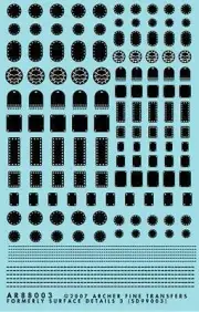 Archer Transfers - Surface Details 3 - Access panels and piano hinge - AR88003