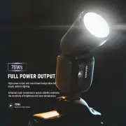 NEEWER Z2PRO-C TTL Round Head Flash Speedlite - Canon