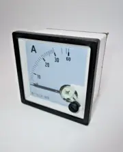 Ampere panel Gauge meter AC 30/5A Andeli Ammeter AM-72 Size 72x72 FAST SHIPPING
