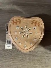 Radley London STITCH STREET Heart Zip Around Cross Body, New